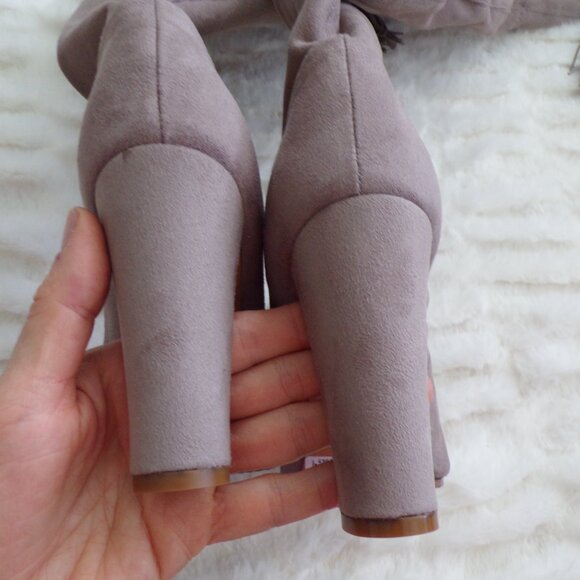 NWT Schutz suede OTK Boots 6 - Picture 5 of 15